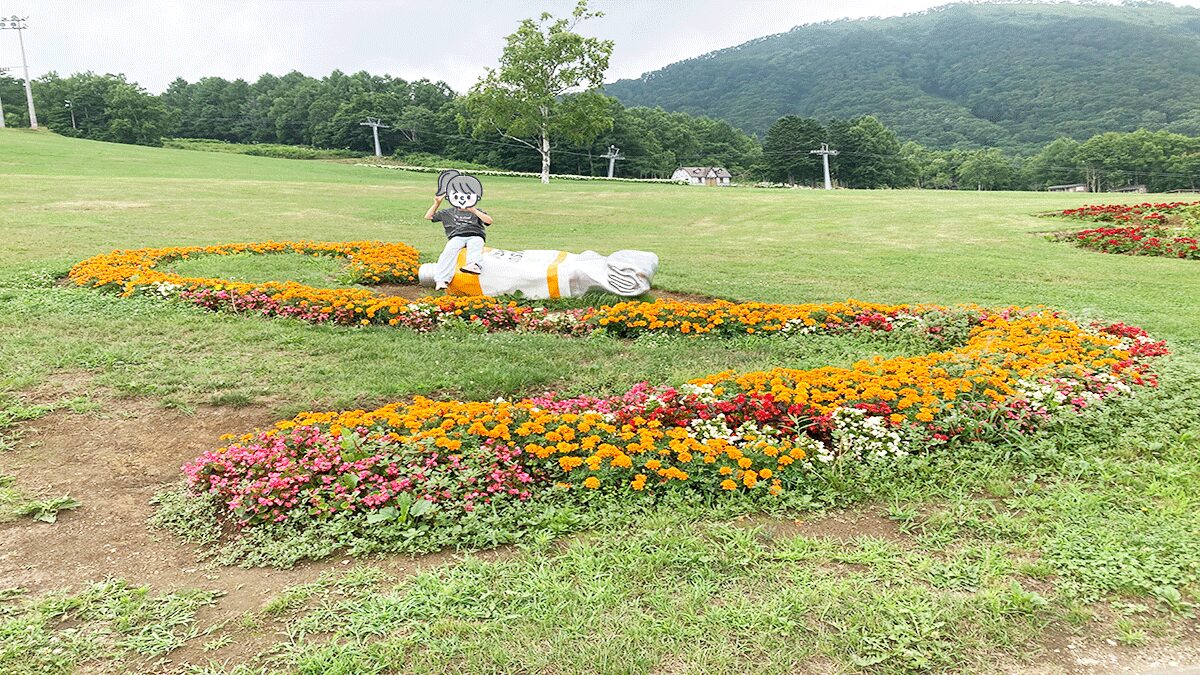 ルスツリゾート&コンベンションのお花畑